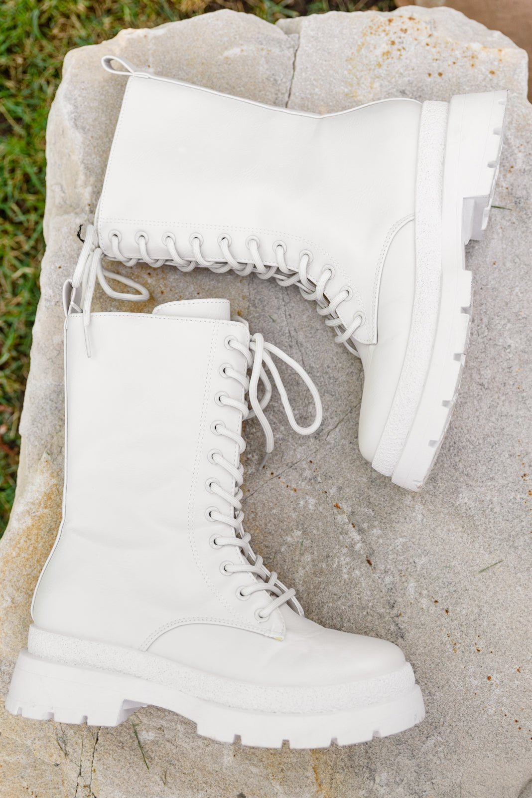 Autumn Feels Combat Boots Womens 