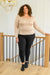 Can You Believe It Basic Long Sleeve Top In Sand Womens 