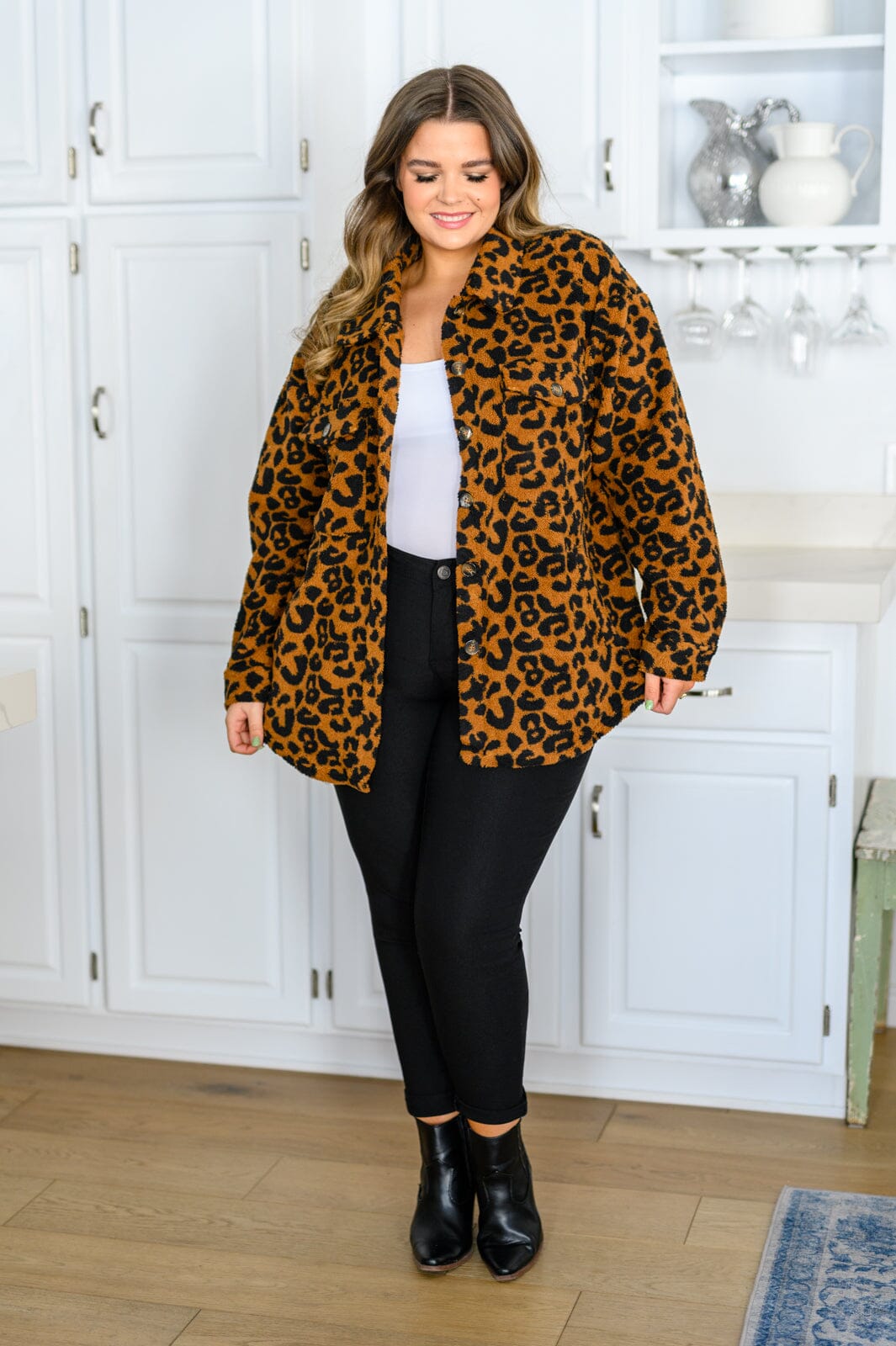 Castle Spotting Animal Print Jacket Womens 