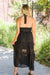 Check Mate Maxi Dress Womens 