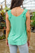 Cherry Girl Tank in Green Womens 