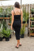 Classy Gal Black Dress Womens 