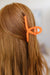 Claw Clip Set of 4 in Orange