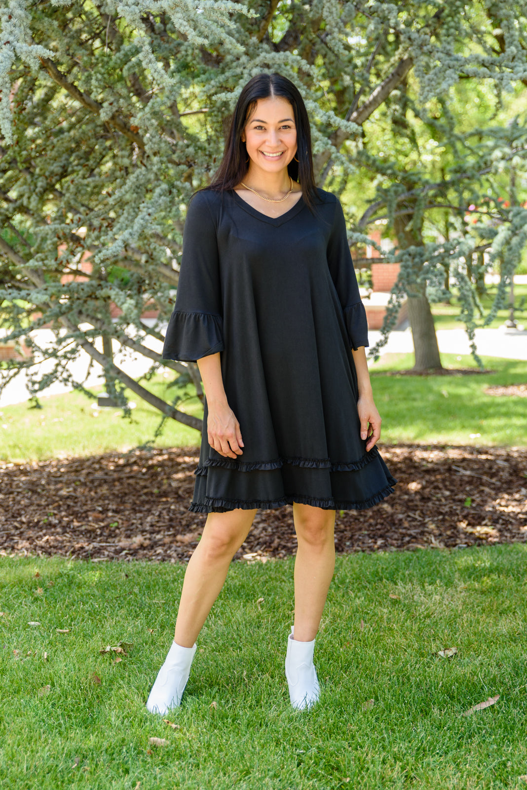 Coast Dress in Black Womens 