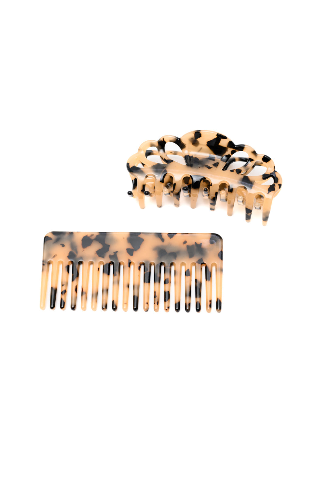 Comb &amp; Claw Clip Set