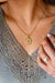 Compass To My Heart Necklace Womens 