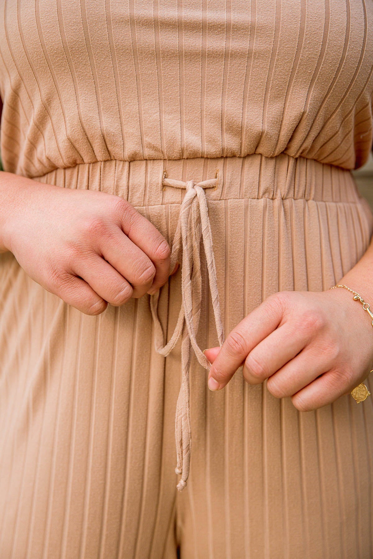 Cruiser Jumpsuit in Tan Womens 