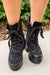 Desert Nights Lace Up Boots In Black Womens 