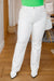 Diana Straight Leg Jeans In White Womens 