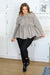 Earl Grey Button Up Long Sleeve Top Womens 