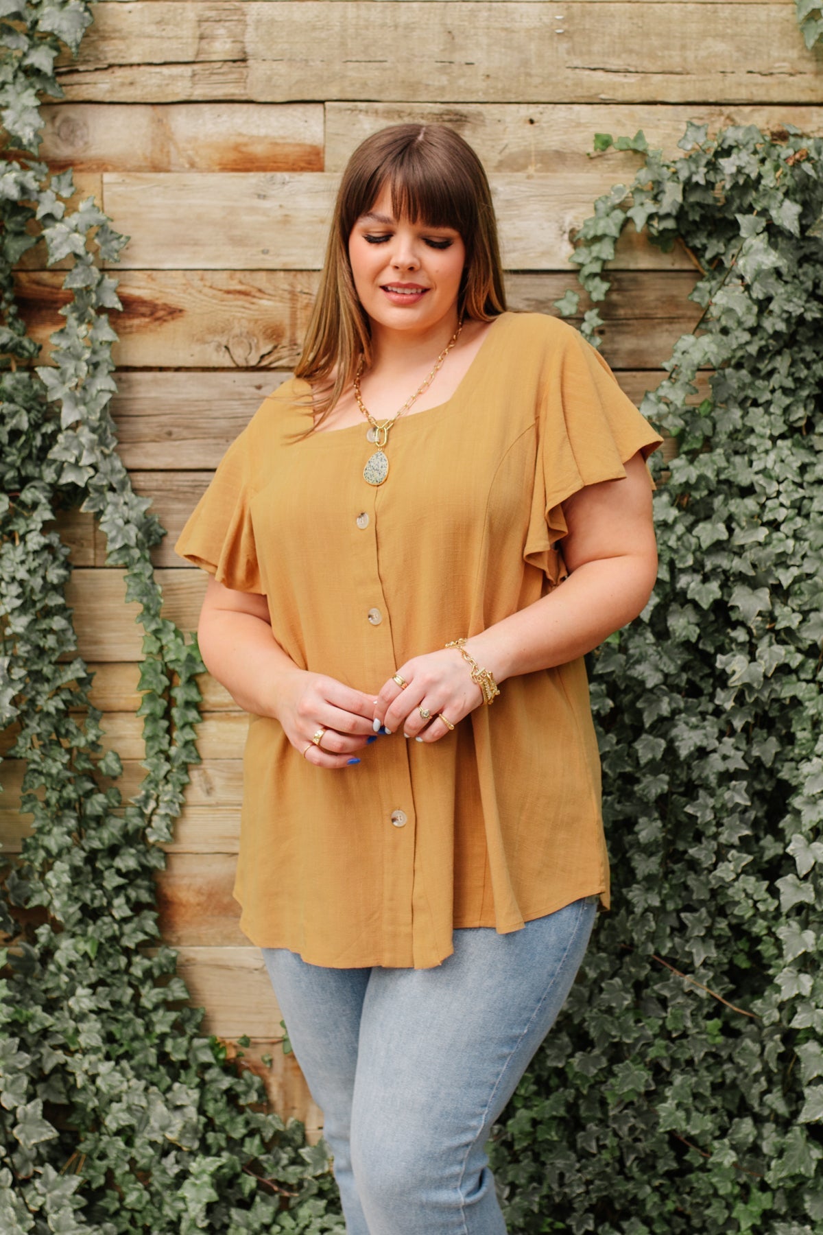 Envy Me Top in Taupe Womens 