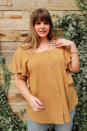 Envy Me Top in Taupe Womens 