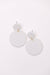 Falling Petals Earrings in Cream