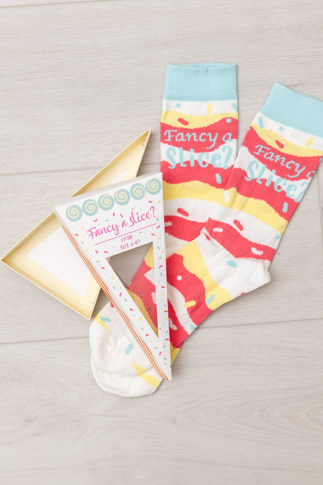 Fancy A Slice? Graphic Socks Womens 