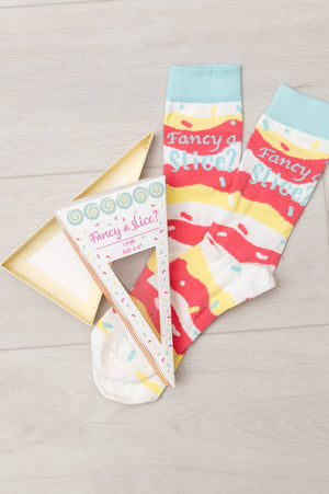 Fancy A Slice? Graphic Socks Womens 