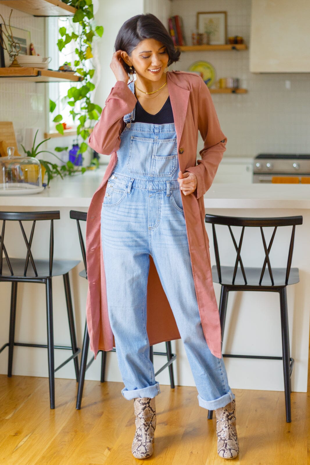 First Day Of Spring Jacket in Dusty Mauve Womens 