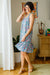 Floral Essence Tie Strap Dress Womens 