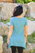 Fresh Feels Top In Teal Womens 