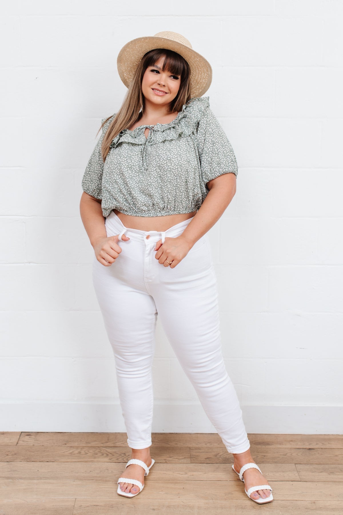 Golden Hour Top in Sage Womens 