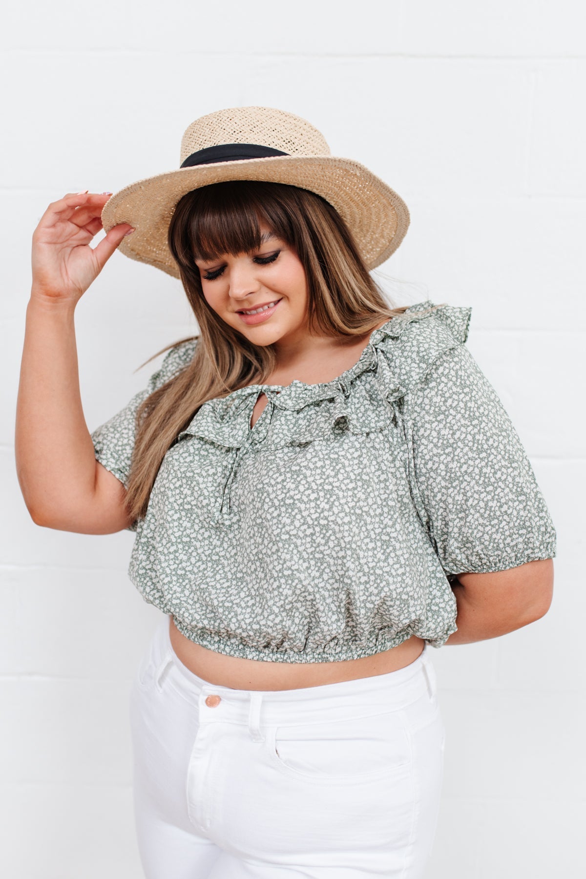 Golden Hour Top in Sage Womens 