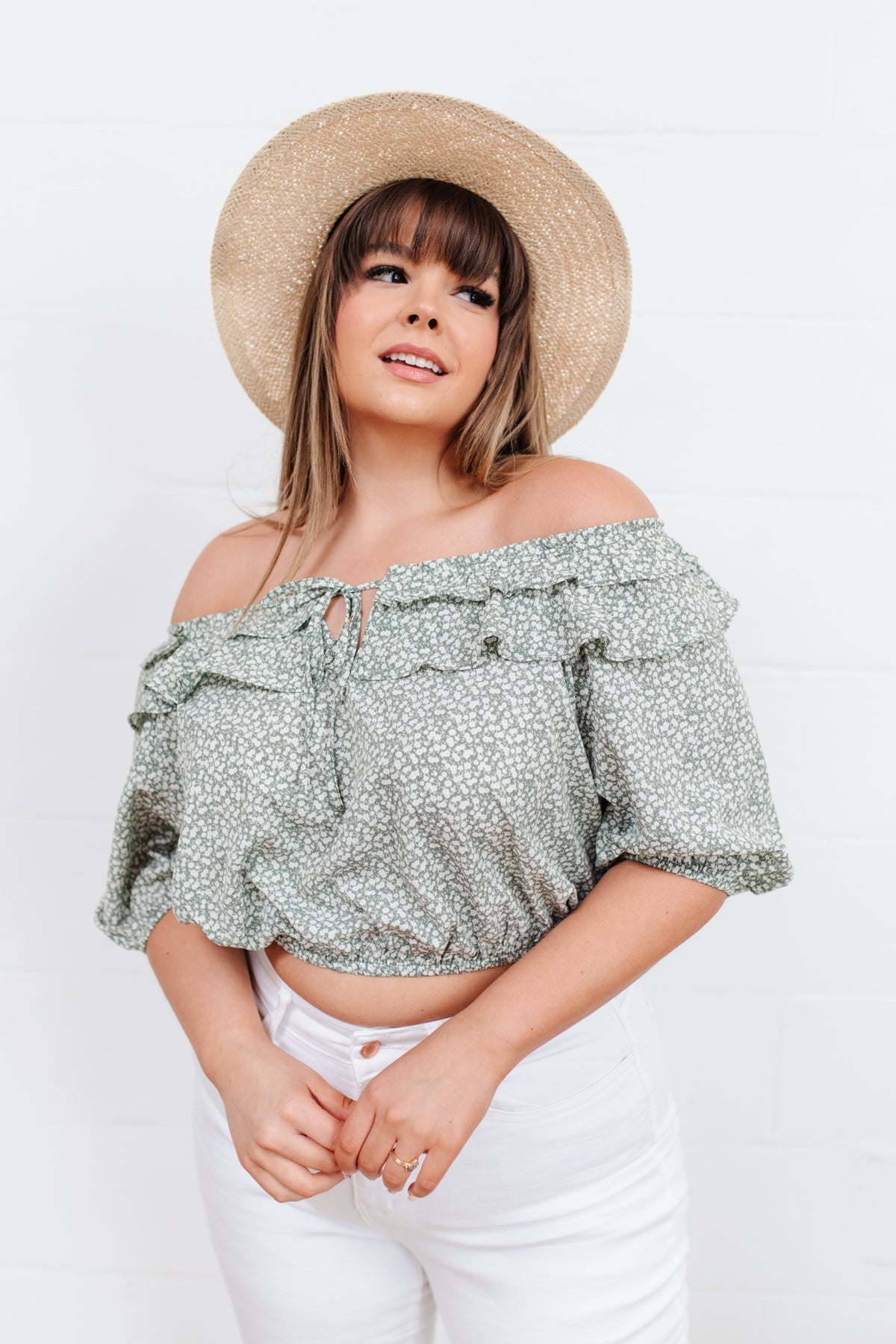 Golden Hour Top in Sage Womens 