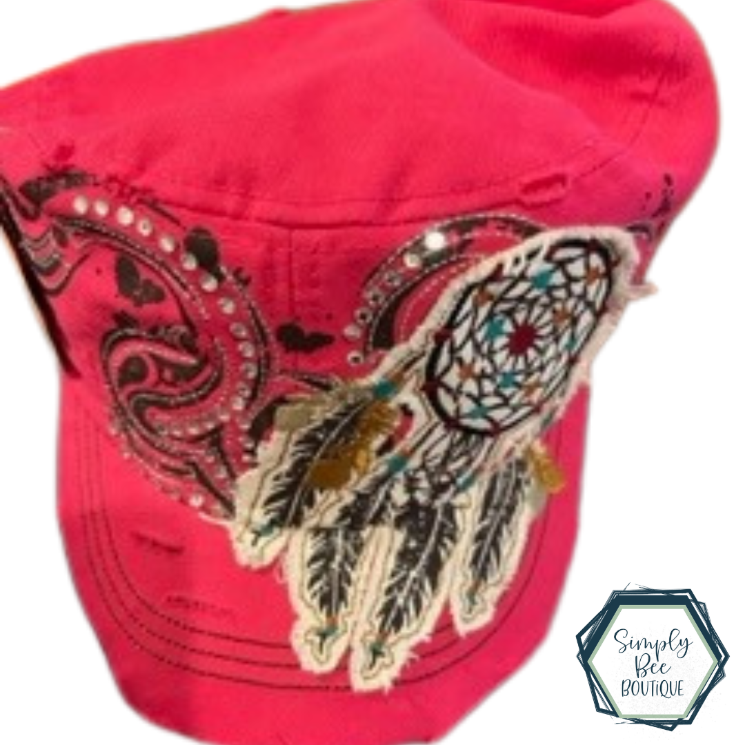 Pink Dreamcatcher Hat