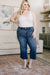 Hayes High Rise Wide Leg Crop Jeans