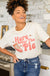 Here For The Pie Graphic T-Shirt In Cream Womens 