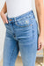 Hi-waisted Dandelion Embroidery Skinny Womens 