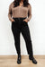 High Waist Mom Fit Jeans In Black Womens 