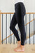 Hilary Side Fringe Skinny Jegging In Black Womens 