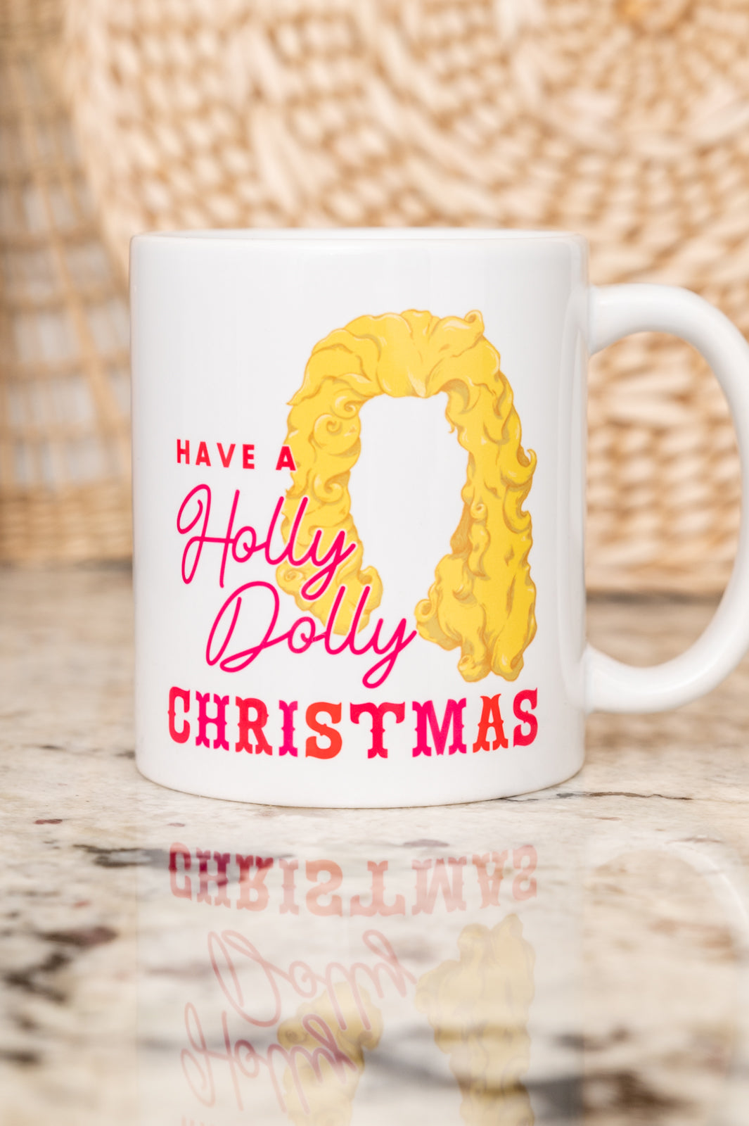 Holly Dolly Christmas Mug Womens 