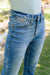 Howdy Embroidery Boyfriend Jeans Womens 