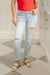 Super Light Destroyed Boyfriend Jeans Womens 