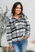 Kate Plaid Jacket in Black & White Womens 