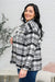 Kate Plaid Jacket in Black & White Womens 