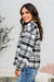 Kate Plaid Jacket in Black & White Womens 