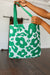 Lazy Daisy Knit Bag in Green