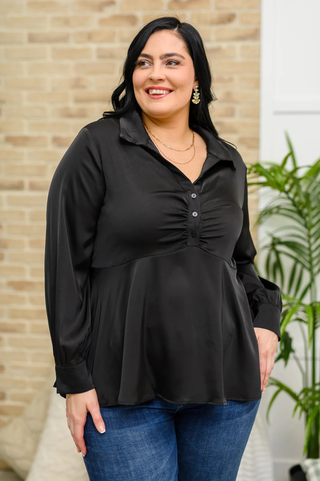 Little Love Songs Blouse Womens 