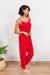 Livin' The Dream Jumpsuit in Red Womens 