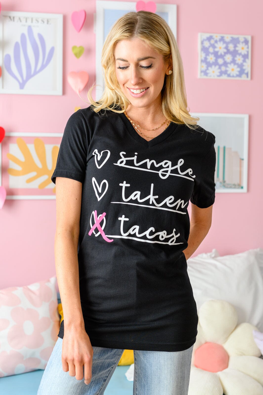 Love &amp; Tacos Tee Womens 