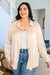 Loved For Years Satin Button Up In Beige Womens 