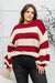 Doorbuster: Lucky Strike Top In Burgundy Womens 