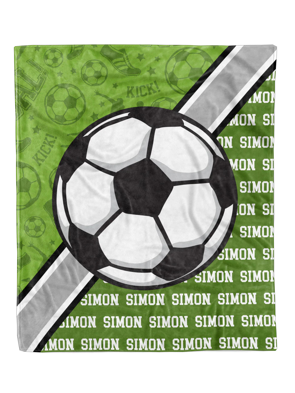 PREORDER: Soccer Custom Minky Blanket