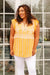 Mellow Yellow Blouse Womens 