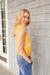 Mellow Yellow Blouse Womens 