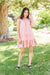 New Gal Ruffle Dress Womens 