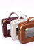 PU Leather Travel Cosmetic Case in Wine