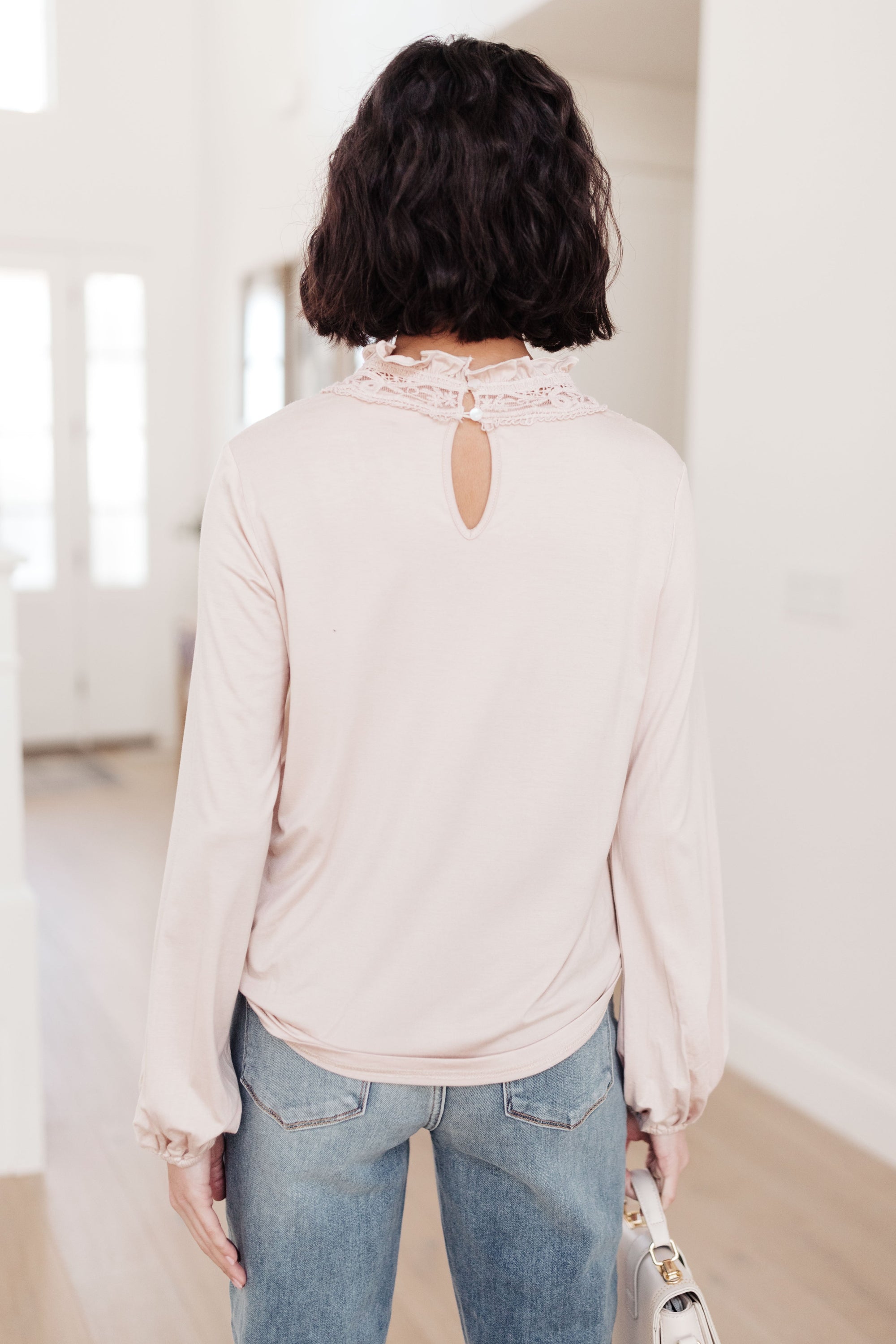 Picture This Top In Blush Womens 