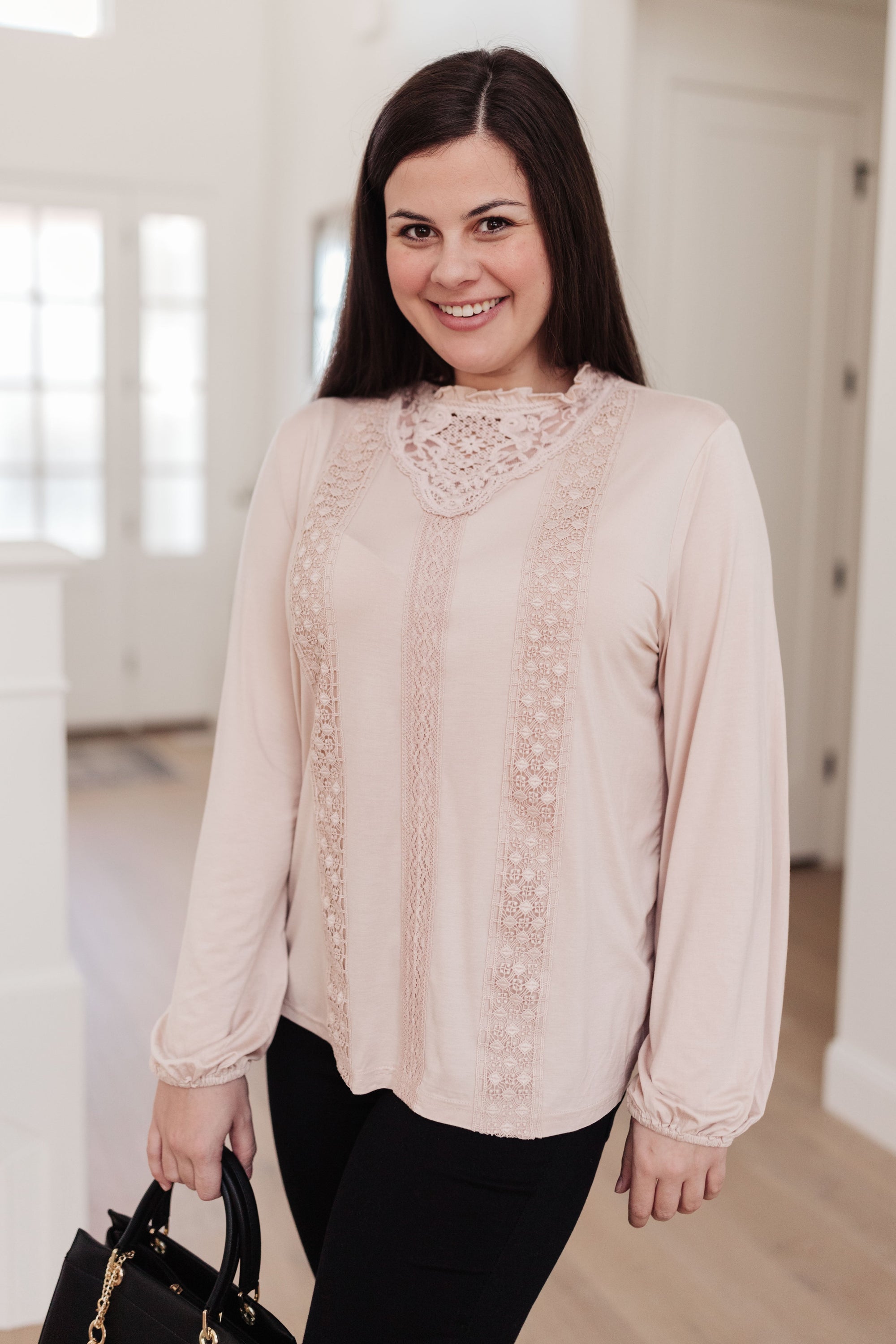 Picture This Top In Blush Womens 